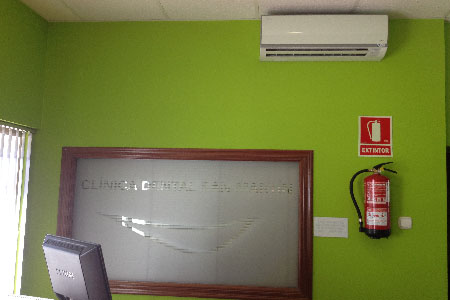 imagen equipo aire acondicionadoclínica dental